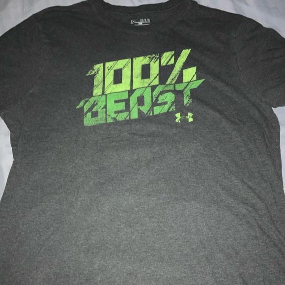 Under Armour 100% BEAST T-SHIRT - Picture 1 of 3